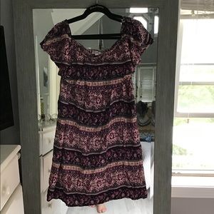XL summer midi dress